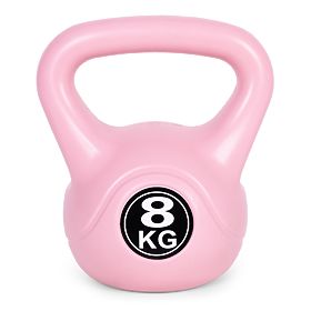 Kettlebell 8 kg pour l'exercice rose ModernHome