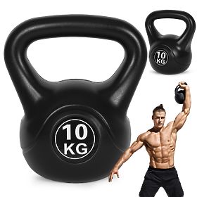 Kettlebell haltère 10 kg pour l'exercice haltère boule poids fitness ModernHome