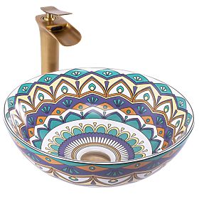 Lavabo de meuble Rea Aztec, Rea