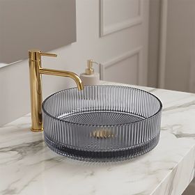 Lavabo de meuble Rea Ingrid Grey, Rea
