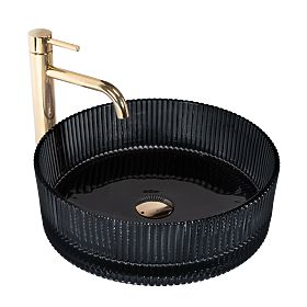 Lavabo de meuble Rea Ingrid Noir, Rea