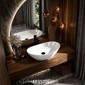 Lavabo de meuble Rea Kate 45, Rea