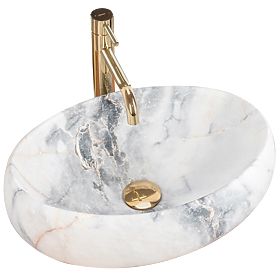 Lavabo de meuble Rea Linda Granit Mat