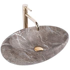 Lavabo de meuble Rea Roxy B Stone NATURE, Rea