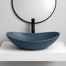 Lavabo de meuble Rea Royal Blueberry Mat, Rea