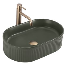 Lavabo de meuble Rea Vanda Olive Mat, Rea
