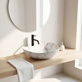 Lavabo intemporel Rea Dora Stone