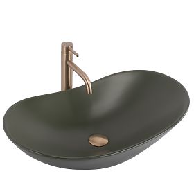 Lavabo intemporel Rea Royal Olive Matt, Rea