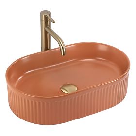 Lavabo intemporel Rea Vanda Cinnamon Matt, Rea