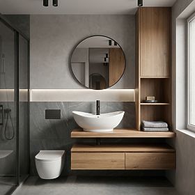 Lavabo REA Cindy à poser sur le plan, Rea