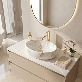 Lavabo sur le dessus Rea Linda Láva Páter, Rea