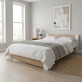 Lit Ourfamily Basic - naturel, blanc