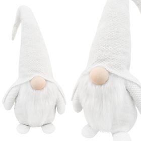 Lutin de Noël YX068 50cm Blanc