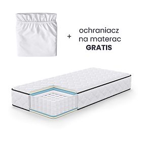 MATELAS AVEC HOUSSE 90x200 H24