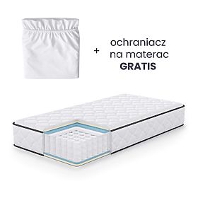 MATELAS AVEC TISSU DE REVÊTEMENT 100x200 H24