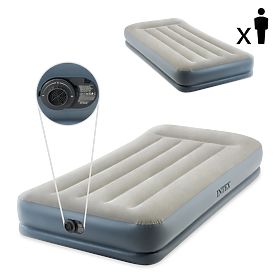 Matelas gonflable 191x99 cm avec pompe pour une personne INTEX 64116ND, INTEX