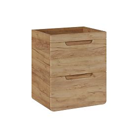 Meuble sous lavabo 60 cm 2 tiroirs