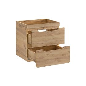 Meuble sous lavabo 60 cm 2 tiroirs