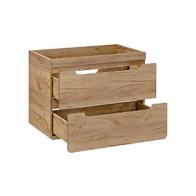 Meuble sous lavabo 80 cm 2 tiroirs