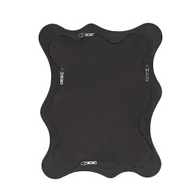 Miroir mural DECO, argent antique (1p=1 pièce), Halmar