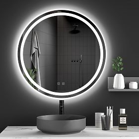 MIROIR MURAL LED 60cm BAS, Rea
