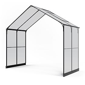 Module d'extension pour serre de jardin Royal Green Standard, 4,1 m², verre trempé 4 mm, aluminium