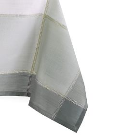 Nappe LAVAL couleur blanche motif lisse classique 30x160 ameliahome