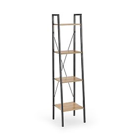 NARVIK REG1 noir / chêne sonoma, Halmar