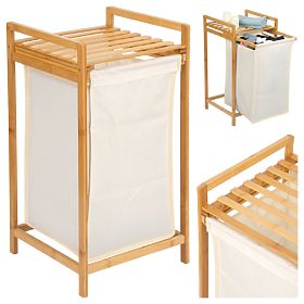 panier en bambou pour linge ou jouets HANOI 1 compartiment