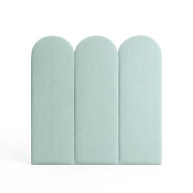 Panneau rembourré en forme d’arche - menthe, Ourbaby®