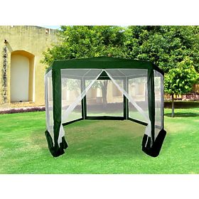 Pavillon de jardin 2x2x2 m avec moustiquaire vert MultiGarden, MultiGarden