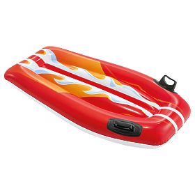 Planche de natation gonflable avec poignées pour enfants rouge INTEX 58165 RED