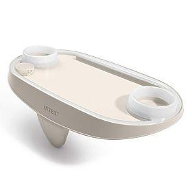 Porte-gobelet avec éclairage LED et emplacement pour tablette téléphone SPA INTEX 28520