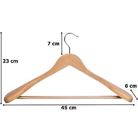 Porte-manteau en bois 1 pièce