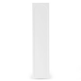 Porte pour armoire Neroli, 45,6 cm, panneau arqué, blanc, droit, lectus
