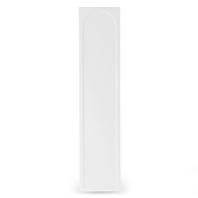 Porte pour armoire Neroli, 45,6 cm, panneau arqué, blanc, droit, lectus