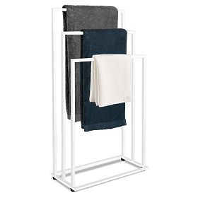 Porte-serviettes à 3 bras Tire blanc