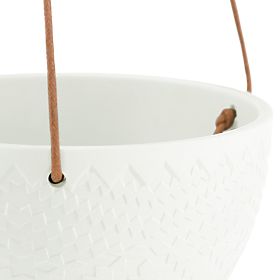 Pot de fleurs LOKAI couleur crème style bohème pour intérieur ameliahome