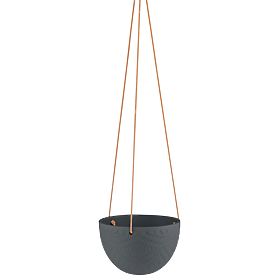 Pot de fleurs LOKAI couleur noire style bohème pour intérieur ameliahome
