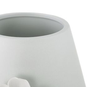 Pot de fleurs LUSITANO couleur grise style classique pour intérieur ameliahome