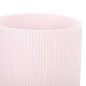 Pot de fleurs PASO couleur rose poudré style moderne pour intérieur ameliahome