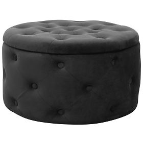 POUF ALIA NOIR