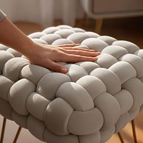 POUF DOTTY CRÈME