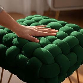 POUF DOTTY VERT BOUTEILLE