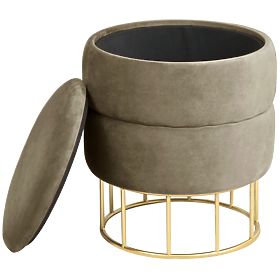 POUF ELZA BEIGE
