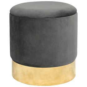 POUF GOLDEN GRAPHITE