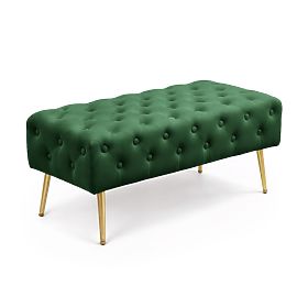 POUF MONACO VERT BOUTEILLE