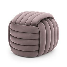 POUF NILO ROSE ATTÉNUÉE