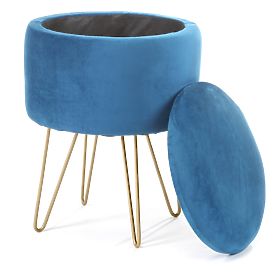 POUF OUVRANT LILI BLEU