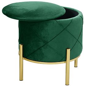 POUF SAVANA VERT BOUTEILLE